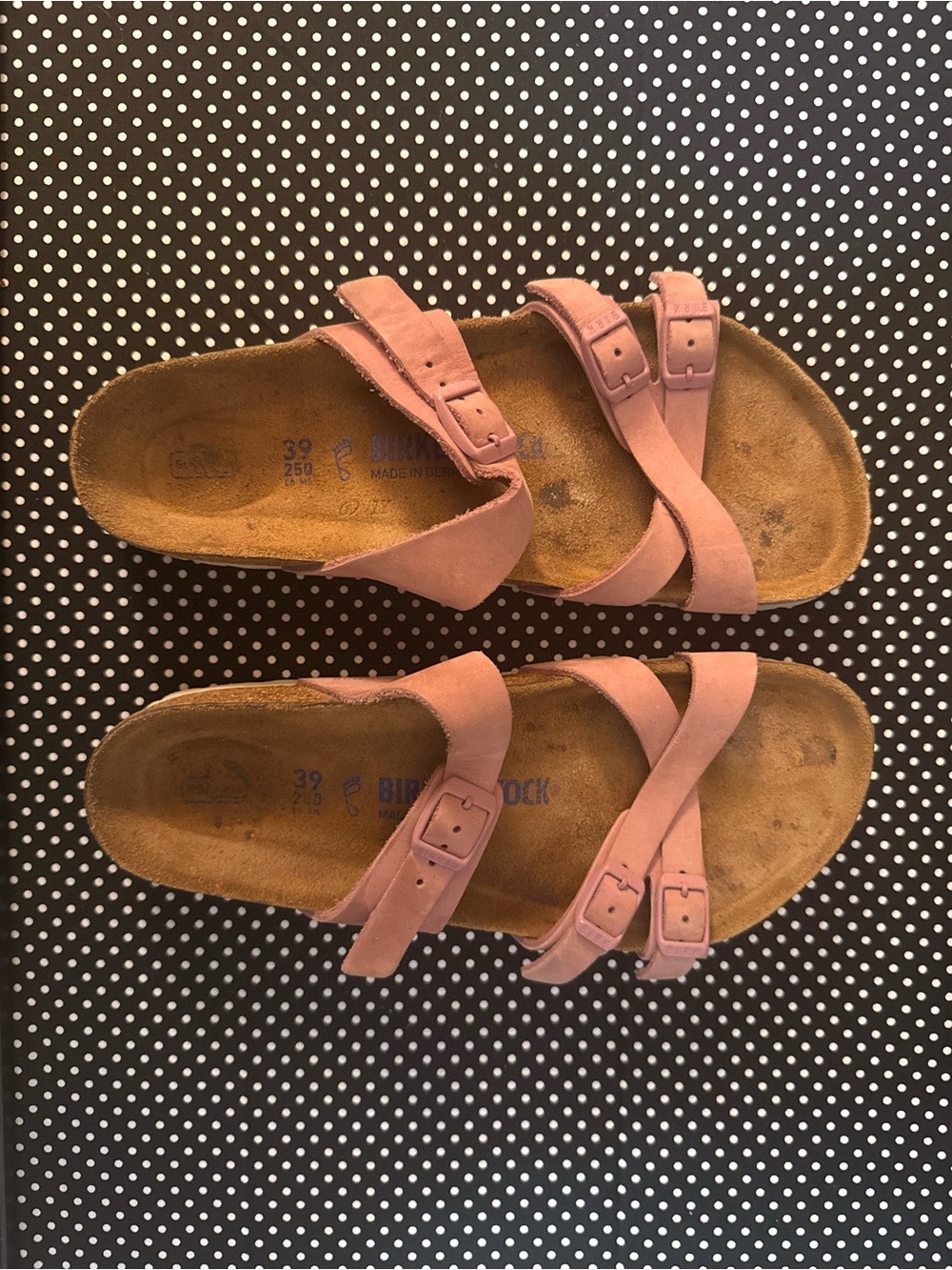 Pink Birkenstock Sandals – Size 39